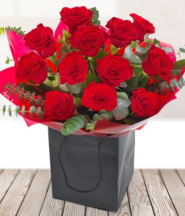Dozen luxury Red Roses