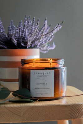 Tranquil Candle Lavender & Eucalyptus