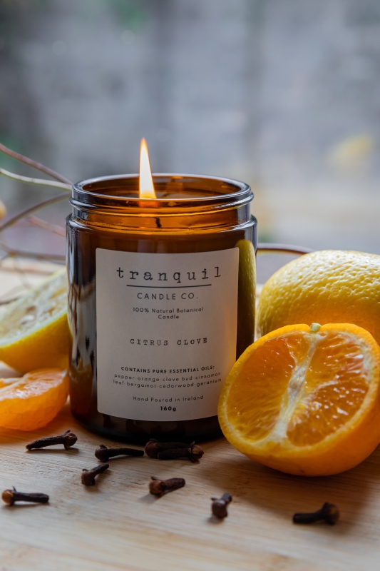 Tranquil Candle Citrus Clove