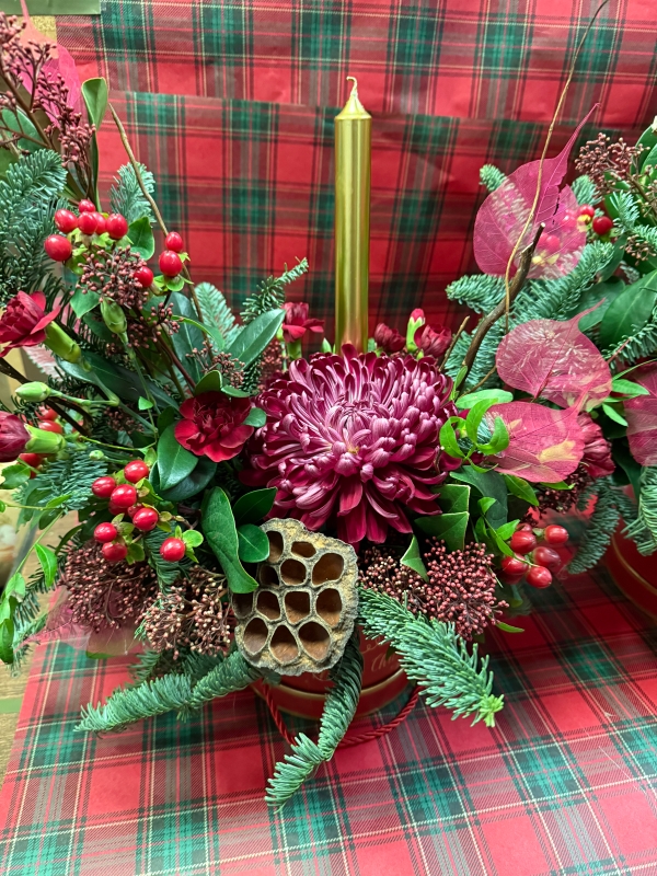 Christmas hat box