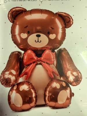 Giant teddy bear balloon