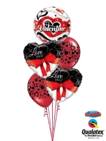 Valentines Balloon Bouquet