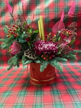 Christmas hat box